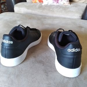 Men's Adidas, size 10, black and white